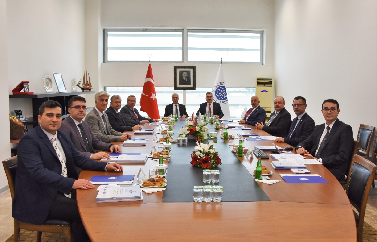 TRAKYA ÜNİVERSİTELER BİRLİĞİ REKTÖRLERİ TEKİRDAĞ’DA TOPLANDI