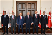 TRAKYA ÜNİVERSİTELER BİRLİĞİ REKTÖRLERİ TEKİRDAĞ VALİSİ AZİZ YILDIRIM’I ZİYARET ETTİ