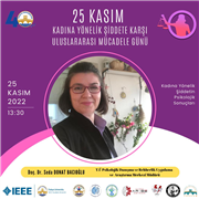 25 KASIM KADINA YÖNELİK ŞİDDETE KARŞI ULUSLARARASI MÜCADELE GÜNÜ