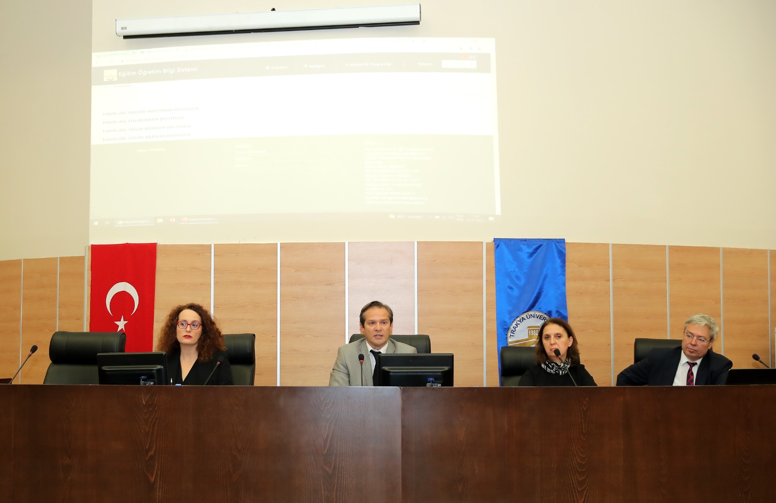 TRAKYA ÜNİVERSİTESİNDE BOLOGNA EŞGÜDÜM KOMİSYONU TOPLANTILARINA DEVAM EDİYOR