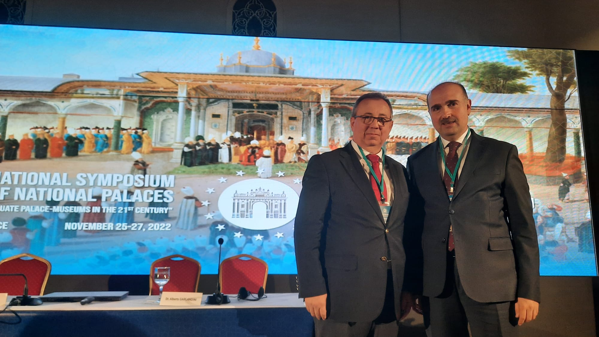 TRAKYA ÜNİVERSİTESİ REKTÖRÜ PROF. DR. ERHAN TABAKOĞLU, ULUSLARARASI MİLLİ SARAYLAR SEMPOZYUMU’NA KATILDI