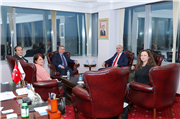 BULGARİSTAN TURİZM BAKANI DR. İLİN DİMİTROV, REKTÖR PROF. DR. ERHAN TABAKOĞLU’NU ZİYARET ETTİ