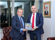 BULGARİSTAN TURİZM BAKANI DR. İLİN DİMİTROV, REKTÖR PROF. DR. ERHAN TABAKOĞLU’NU ZİYARET ETTİ