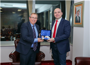 BULGARİSTAN TURİZM BAKANI DR. İLİN DİMİTROV, REKTÖR PROF. DR. ERHAN TABAKOĞLU’NU ZİYARET ETTİ
