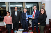BULGARİSTAN TURİZM BAKANI DR. İLİN DİMİTROV, REKTÖR PROF. DR. ERHAN TABAKOĞLU’NU ZİYARET ETTİ