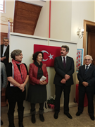 “KIRMIZI” ÇİNİ SERGİSİ FATİH SULTAN MEHMET VAKIF ÜNİVERSİTESİNDE YENİDEN SANATSEVERLERLE BULUŞTU 
