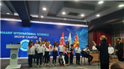 TBMM BAŞKANI PROF. DR. MUSTAFA ŞENTOP’UN TEŞRİFLERİYLE KUZEY MAKEDONYA’DA DÜZENLENEN TÜRKÇE EĞİTİM BAYRAMI PROGRAMINA, PROF. DR. ERHAN TABAKOĞLU DA KATILDI