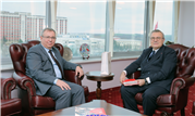 REKTÖR PROF. DR. ERHAN TABAKOĞLU, DIŞİŞLERİ BAKANLIĞI EDİRNE TEMSİLCİSİ BÜYÜKELÇİ MURAT AHMET YÖRÜK’Ü AĞIRLADI
