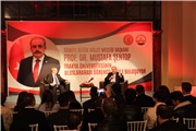 TÜRKİYE BÜYÜK MİLLET MECLİSİ BAŞKANI PROF. DR. MUSTAFA ŞENTOP, TRAKYA ÜNİVERSİTESİNİN ULUSLARASI ÖĞRENCİLERİ İLE BİR ARAYA GELDİ