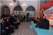 TÜRKİYE BÜYÜK MİLLET MECLİSİ BAŞKANI PROF. DR. MUSTAFA ŞENTOP, TRAKYA ÜNİVERSİTESİNİN ULUSLARASI ÖĞRENCİLERİ İLE BİR ARAYA GELDİ