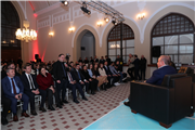 TÜRKİYE BÜYÜK MİLLET MECLİSİ BAŞKANI PROF. DR. MUSTAFA ŞENTOP, TRAKYA ÜNİVERSİTESİNİN ULUSLARASI ÖĞRENCİLERİ İLE BİR ARAYA GELDİ