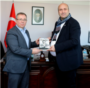 SODİMER BAŞKANI PROF. DR. LEVENT ERASLAN’DAN REKTÖR PROF. DR. ERHAN TABAKOĞLU’NA ZİYARET