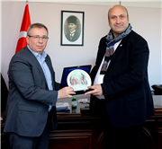 SODİMER BAŞKANI PROF. DR. LEVENT ERASLAN’DAN REKTÖR PROF. DR. ERHAN TABAKOĞLU’NA ZİYARET