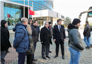 TRAKYA ÜNİVERSİTESİ VE EDİRNE ADLİYESİNDEN AFET BÖLGESİNE PERSONEL VE YARDIM MALZEMESİ DESTEĞİ