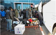 TRAKYA ÜNİVERSİTESİ VE EDİRNE ADLİYESİNDEN AFET BÖLGESİNE PERSONEL VE YARDIM MALZEMESİ DESTEĞİ