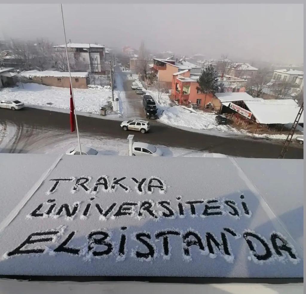 TRAKYA ÜNİVERSİTESİ, ELBİSTAN’DA DESTEK MERKEZİ KURDU