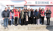 TRAKYA ÜNİVERSİTESİNİN ULUSLARARASI ÖĞRENCİLERİNDEN KAN BAĞIŞI