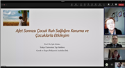 TRAKYA ÜNİVERSİTESİNDE AFET SONRASI ÇOCUK RUH SAĞLIĞINI KORUMA VE ÇOCUKLARLA ETKİLEŞİM SEMİNERİ
