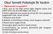 TRAKYA ÜNİVERSİTESİNDEN, OKUL YÖNETİCİLERİ VE ÖĞRETMENLERE DEPREM PSİKOEĞİTİM SEMİNERİ