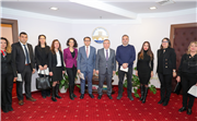 UNVANLARINDA YÜKSELEN AKADEMİSYENLERE BELGELERİ VERİLDİ 