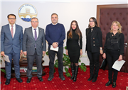 UNVANLARINDA YÜKSELEN AKADEMİSYENLERE BELGELERİ VERİLDİ 
