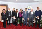 UNVANLARINDA YÜKSELEN AKADEMİSYENLERE BELGELERİ VERİLDİ 