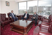 TÜRKİYE BİLİMLER AKADEMİSİ BAŞKANI PROF. DR. AHMET CEVAT ACAR'DAN ÜNİVERSİTEMİZ REKTÖRÜ PROF. DR. YENER YÖRÜK'E ZİYARET