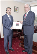 TÜRKİYE BİLİMLER AKADEMİSİ BAŞKANI PROF. DR. AHMET CEVAT ACAR'DAN ÜNİVERSİTEMİZ REKTÖRÜ PROF. DR. YENER YÖRÜK'E ZİYARET