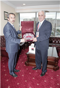 TÜRKİYE BİLİMLER AKADEMİSİ BAŞKANI PROF. DR. AHMET CEVAT ACAR'DAN ÜNİVERSİTEMİZ REKTÖRÜ PROF. DR. YENER YÖRÜK'E ZİYARET