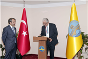 TÜRKİYE BİLİMLER AKADEMİSİ BAŞKANI PROF. DR. AHMET CEVAT ACAR'DAN ÜNİVERSİTEMİZ REKTÖRÜ PROF. DR. YENER YÖRÜK'E ZİYARET