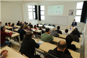 REKTÖR PROF. DR. ERHAN TABAKOĞLU, TEKNİK BİLİMLER MESLEK YÜKSEKOKULU’NUN AKADEMİK KURUL TOPLANTISI’NA KATILDI