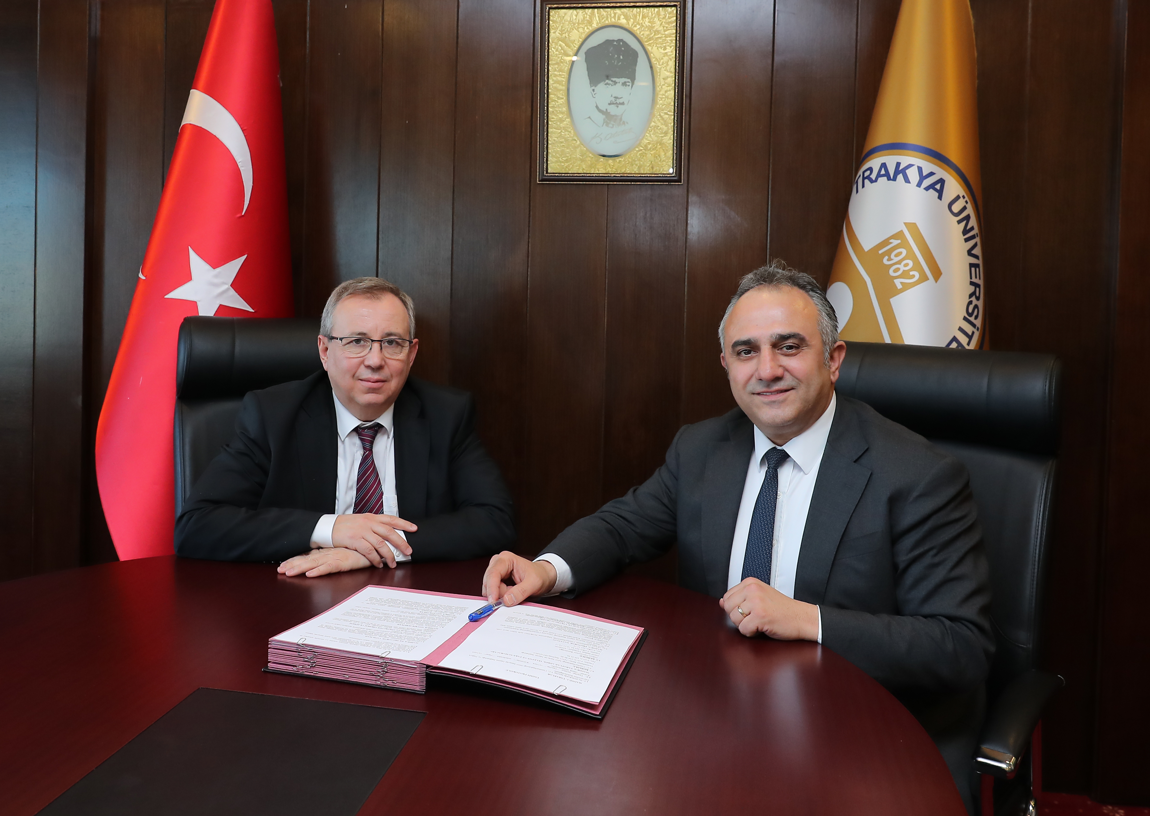 TRAKYA ÜNİVERSİTESİ VE MİLLİ SARAYLAR BAŞKANLIĞI ARASINDA PROTOKOL İMZALANDI