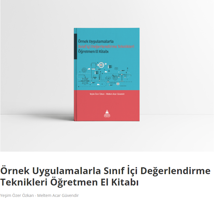 DOÇ. DR. MELTEM ACAR GÜVENDİR’İN YAZARLARI ARASINDA OLDUĞU KİTAP YAYIMLANDI