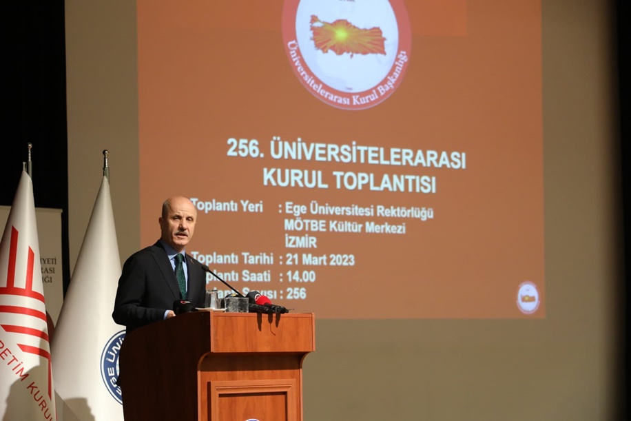  256. ÜNİVERSİTELERARASI KURUL TOPLANTISI İZMİR’DE GERÇEKLEŞTİ