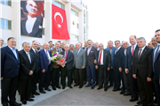 TOBB BAŞKANI RİFAT HİSAACIKOĞLU VE ESKİ BAKANLARDAN, TRAKYA ÜNİVERSİTESİ İLAHİYAT FAKÜLTESİNE ZİYARET