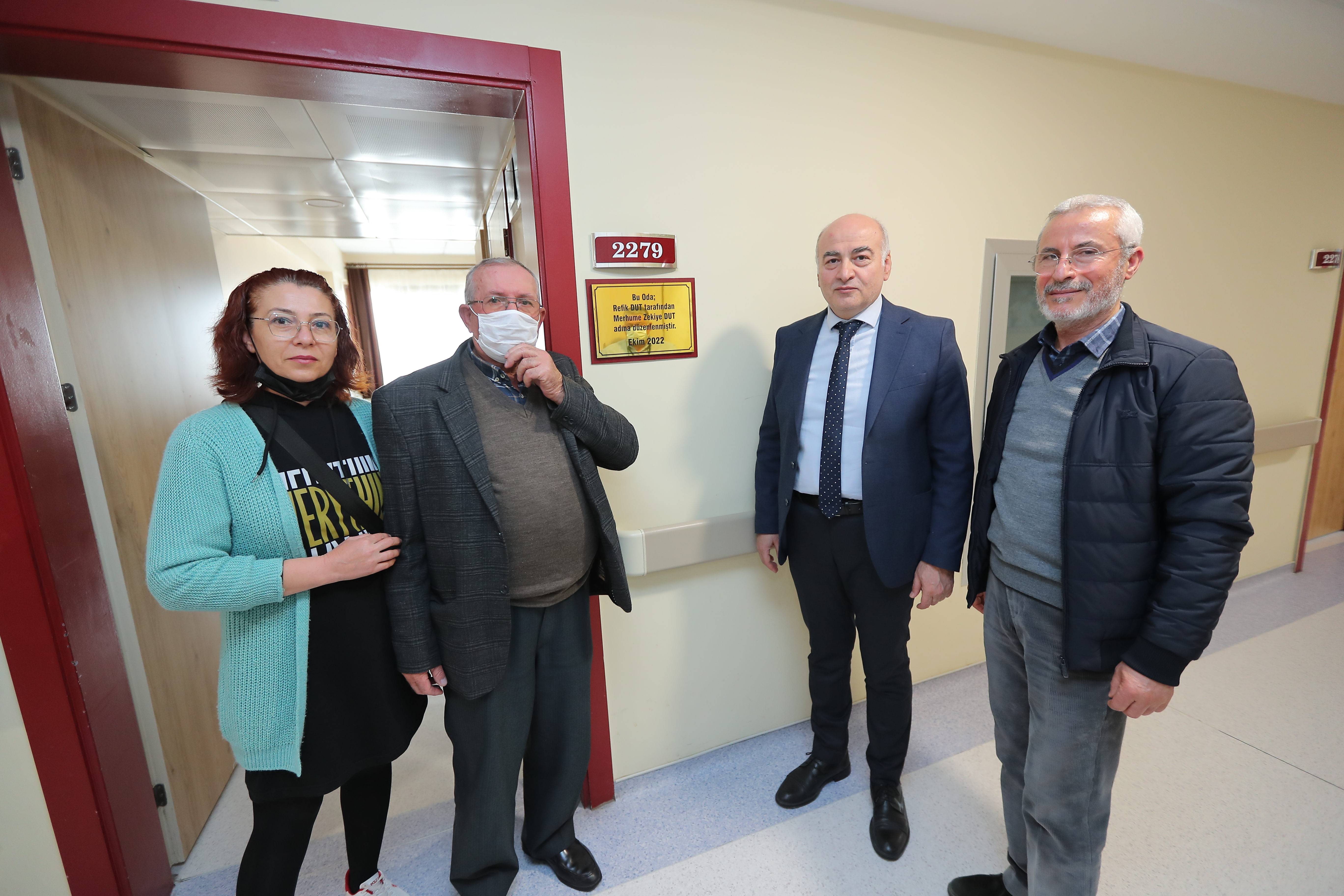 HAYIRSEVERLERİN İSMİ HASTANE ODALARINDA YAŞATILIYOR