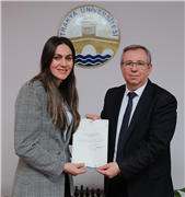 REKTÖR PROF. DR. ERHAN TABAKOĞLU, ATAMASI YAPILAN AKADEMİSYENLERİ TEBRİK ETTİ