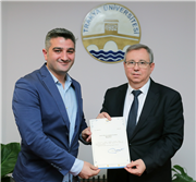 REKTÖR PROF. DR. ERHAN TABAKOĞLU, ATAMASI YAPILAN AKADEMİSYENLERİ TEBRİK ETTİ