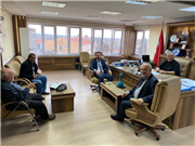 TRAKYA ÜNİVERSİTESİ İLE ENEZ KAYMAKAMLIĞI VE ENEZ BELEDİYESİ ARASINDA İŞ BİRLİĞİ OLANAKLARI GÖRÜŞÜLDÜ