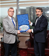 PROF. DR. ERCAN ABAY’DAN REKTÖRÜMÜZE VEDA ZİYARETİ