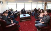 ÜNİVERSİTEMİZ ÖĞRENCİ KONSEYİ YÖNETİM KURULUNDAN ZİYARET