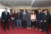 ÜNİVERSİTEMİZ ÖĞRENCİ KONSEYİ YÖNETİM KURULUNDAN ZİYARET