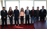 ÜNİVERSİTEMİZ ÖĞRENCİ KONSEYİ YÖNETİM KURULUNDAN ZİYARET