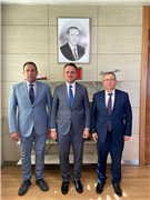 REKTÖR PROF. DR. ERHAN TABAKOĞLU VE REKTÖR YARDIMCISI OSMAN NURİ HATİPOĞLU’NDAN, GENÇLİK VE SPOR BAKAN YARDIMCISI DR. ENES EMİNOĞLU’NA ZİYARET