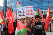 TRAKYA ÜNİVERSİTESİ ÖĞRENCİLERİNDEN “KATLİAMA DUR DE” YÜRÜYÜŞÜ