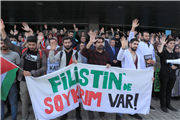 TRAKYA ÜNİVERSİTESİ ÖĞRENCİLERİNDEN “KATLİAMA DUR DE” YÜRÜYÜŞÜ
