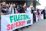 TRAKYA ÜNİVERSİTESİ ÖĞRENCİLERİNDEN “KATLİAMA DUR DE” YÜRÜYÜŞÜ