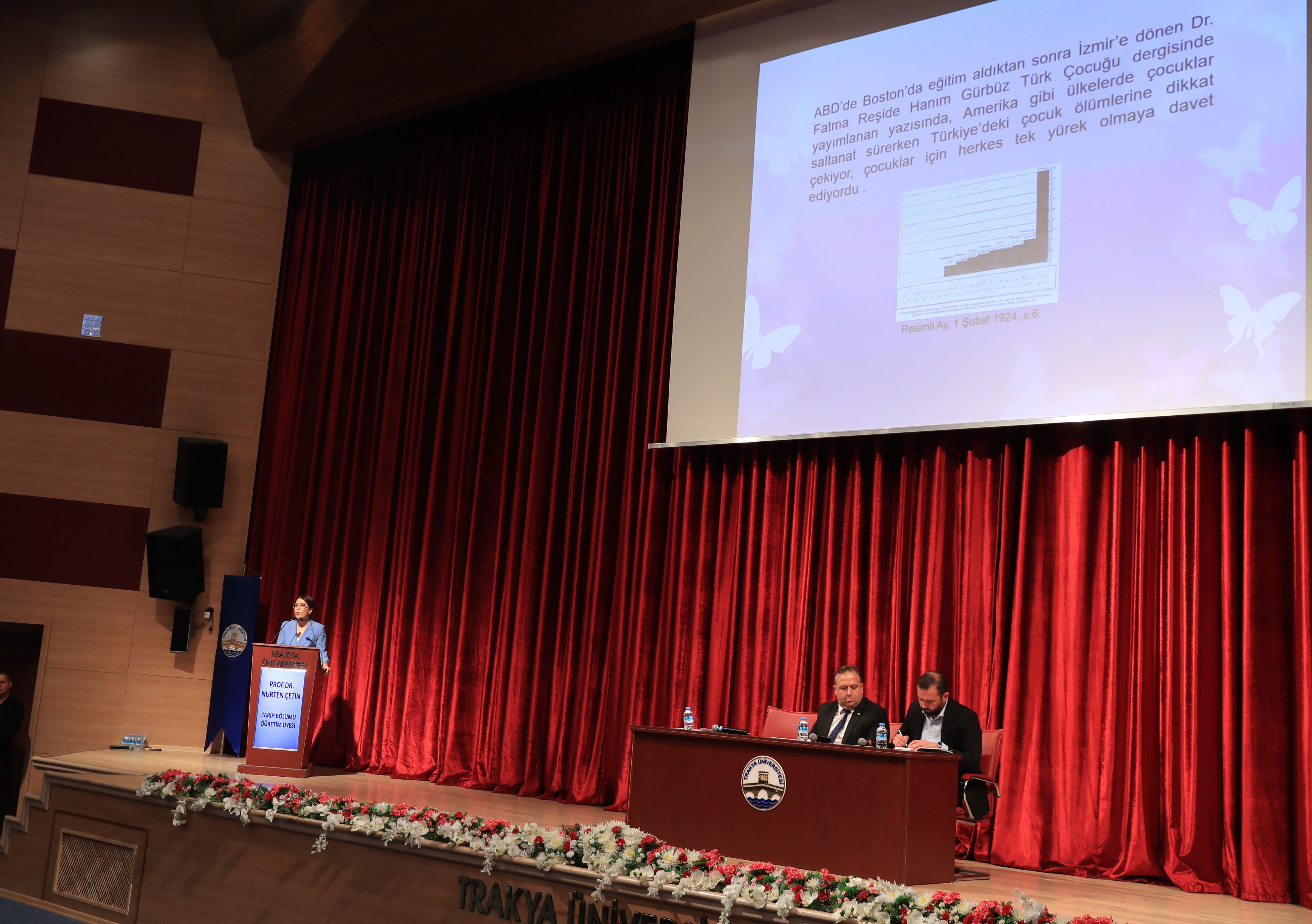 TRAKYA ÜNİVERSİTESİNDE “100. YILINDA CUMHURİYET” KONUŞULDU