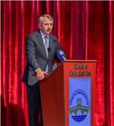 PROF. DR. MUSTAFA ŞENTOP, TRAKYA ÜNİVERSİTESİNİN AKADEMİK YIL AÇILIŞINDAKİ İLK DERSTE ÖĞRENCİLERLE BULUŞTU