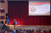 PROF. DR. MUSTAFA ŞENTOP, TRAKYA ÜNİVERSİTESİNİN AKADEMİK YIL AÇILIŞINDAKİ İLK DERSTE ÖĞRENCİLERLE BULUŞTU